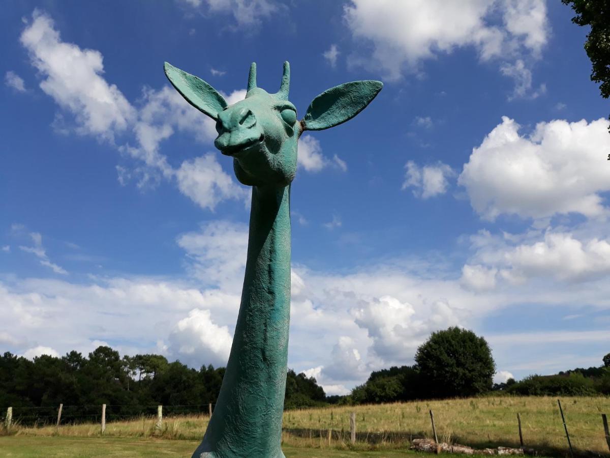 La Girafe Bleue Acomodação com café da manhã Lunas  Exterior foto